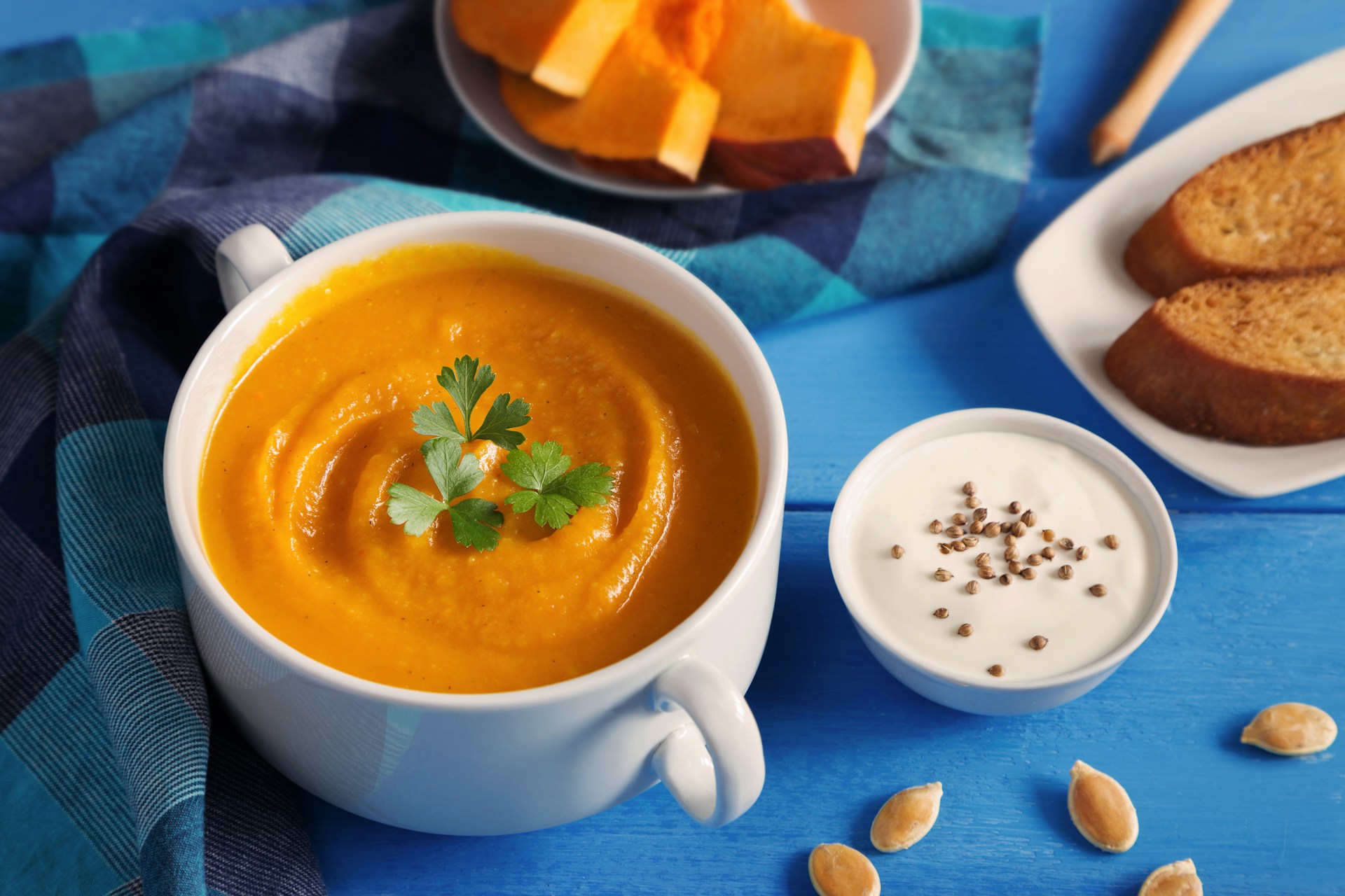 Coconut Curry Squash Soup